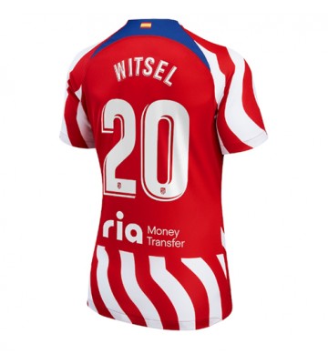 Atletico Madrid Axel Witsel #20 Hjemmedrakt Kvinner 2022-23 Kortermet
